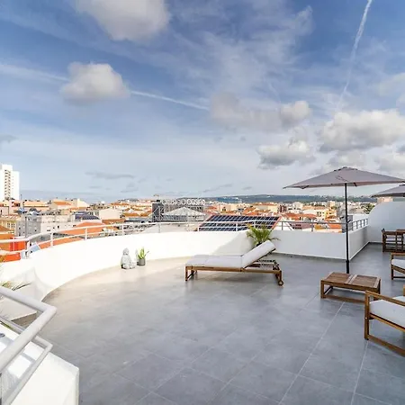 Apartman Ocean View Penthouse With 70m2 Privateterrace *