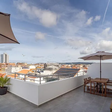 Ocean View Penthouse With 70m2 Privateterrace 公寓 *